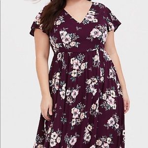 Torrid floral maxi.
